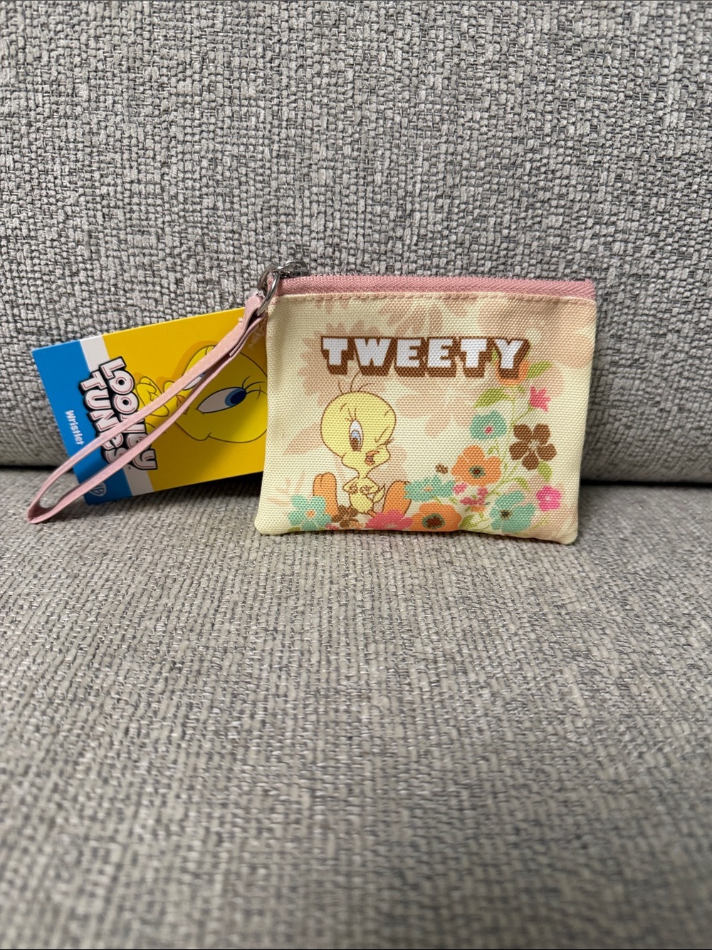 Looney Tunes Tweety Bird Coin Purse Wristlet